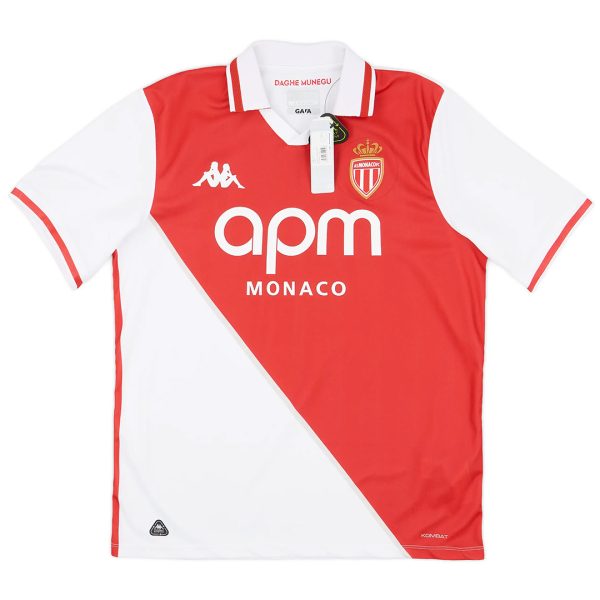 AS Monaco 2024-25 Home Shirt - Image 3