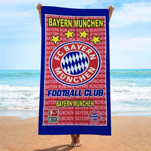 Bayern Munich Bath Towel