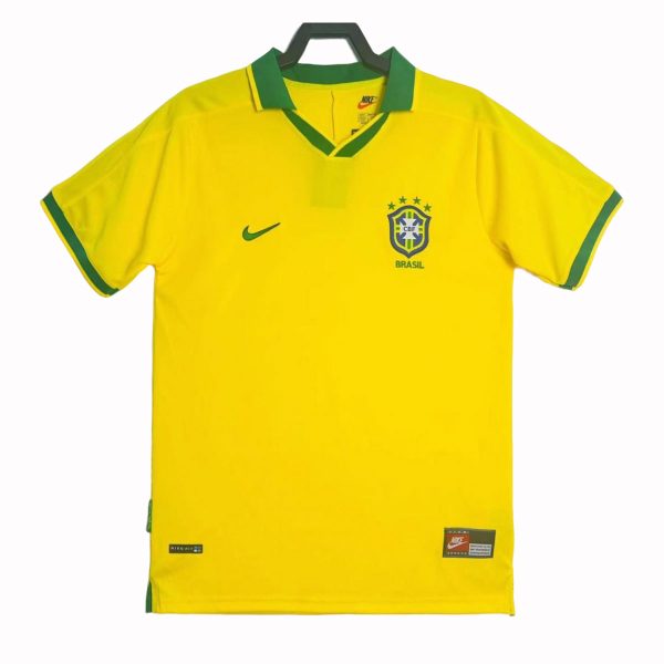 Brazil 1997 Retro Home Shirt
