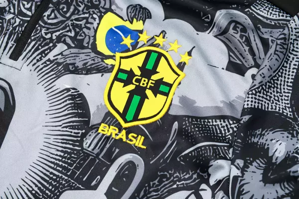 Brazil 2024-25 Long Sleeve Shirts Training Suits - Image 4