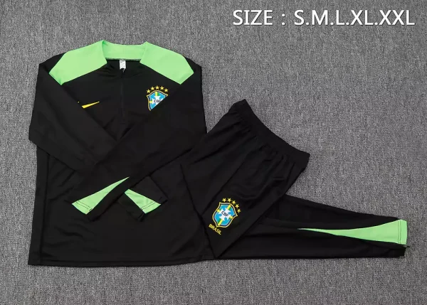 Brazil 2024-25 Long Sleeve Shirts Training Suits - Image 3