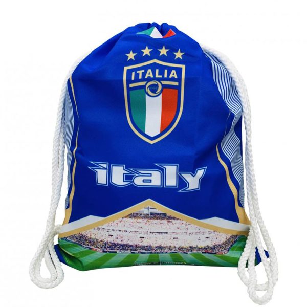 Italy Logo Drawstring Bag