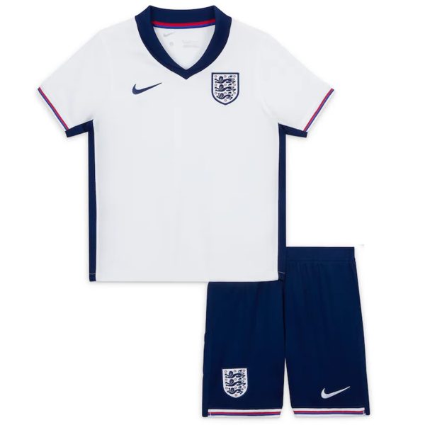 Kids England 2024-25 Home EURO Kit