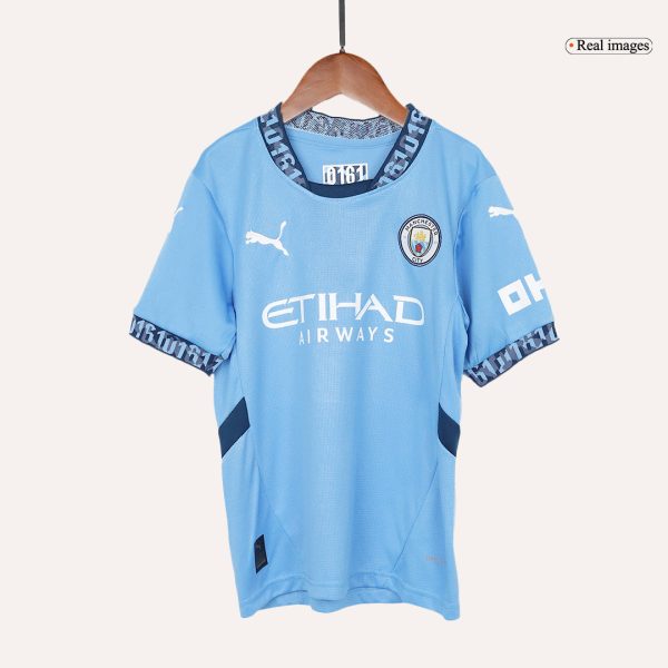 Kids Manchester City 2024-25 Home Kit - Image 3