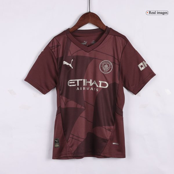 Kids Manchester City 2024-25 Third Kit - Image 3