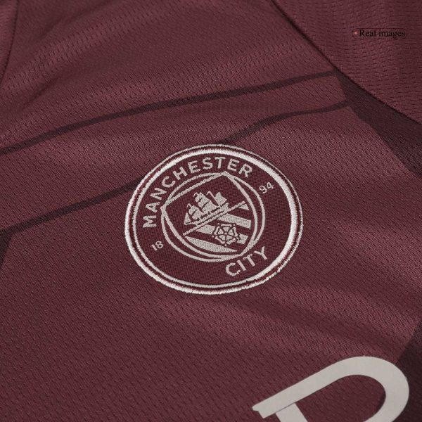 Kids Manchester City 2024-25 Third Kit - Image 10