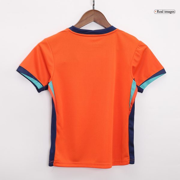 Kids Netherlands 2024-25 Home EURO Kit - Image 5