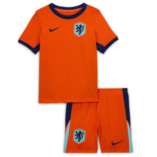 Kids Netherlands 2024-25 Home EURO Kit