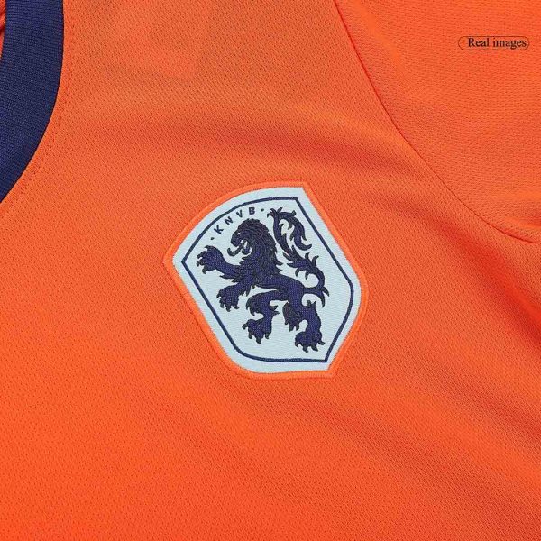 Kids Netherlands 2024-25 Home EURO Kit - Image 9