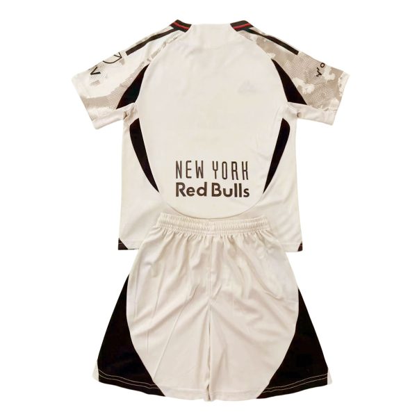 Kids New York Red Bulls 2025-26 Away Kit - Image 2