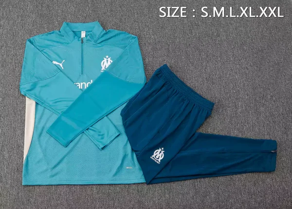 Marseille 2024-25 Long Sleeve Shirts Training Suits - Image 3