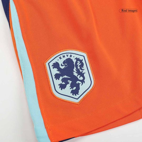 Netherlands 2024-25 Home EURO Shorts - Image 5
