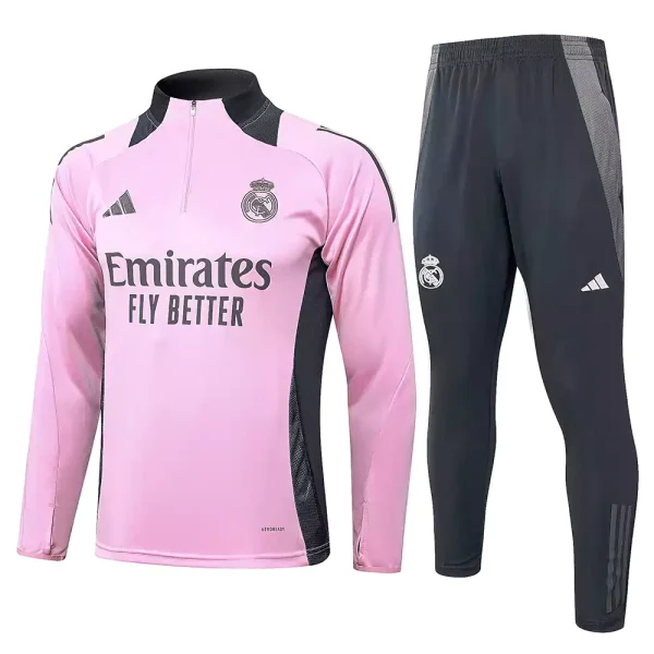 Real Madrid 2024-25 Long Sleeve Shirts Training Suits