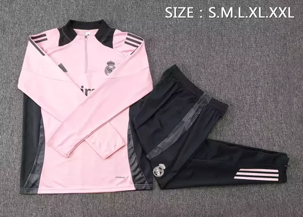 Real Madrid 2024-25 Long Sleeve Shirts Training Suits - Image 3