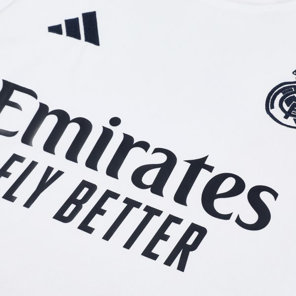 Real Madrid 2024-25 Pre-Match Vest Shirt - Image 3