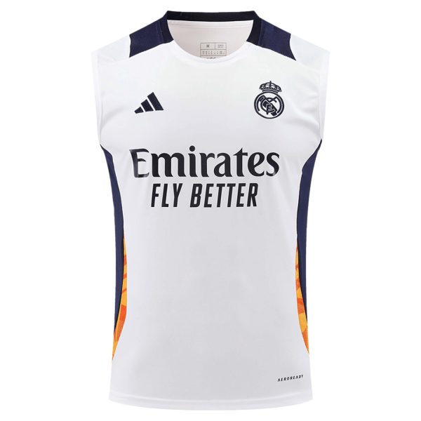 Real Madrid 2024-25 Pre-Match Vest Shirt