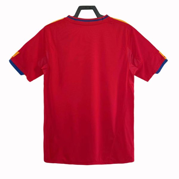 Spain 2010 Retro Home Shirt - Image 2