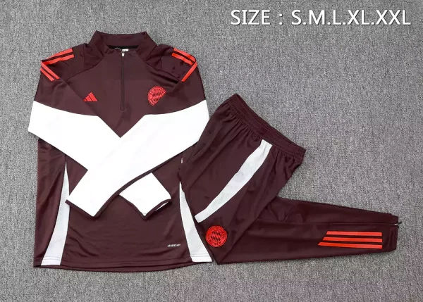 Bayern Munich 2024-25 Long Sleeve Shirts Training Suits - Image 3