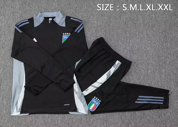 Italy 2024-25 Long Sleeve Shirts Training Suits - Image 3