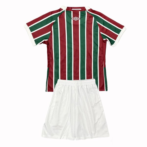 Kids Fluminense 2025-26 Home Kit - Image 2