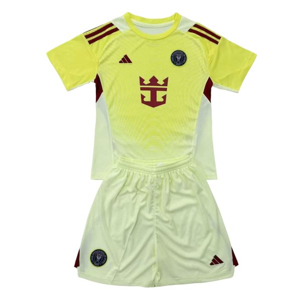 Kids Inter Miami 2025-26 Goalkeeper Kit