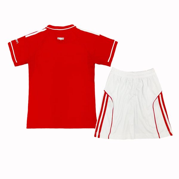 Kids Nottingham Forest 2025-26 Home Kit - Image 2