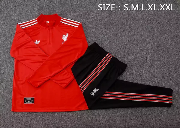 Liverpool 2025-26 Long Sleeve Shirts Training Suits - Image 3