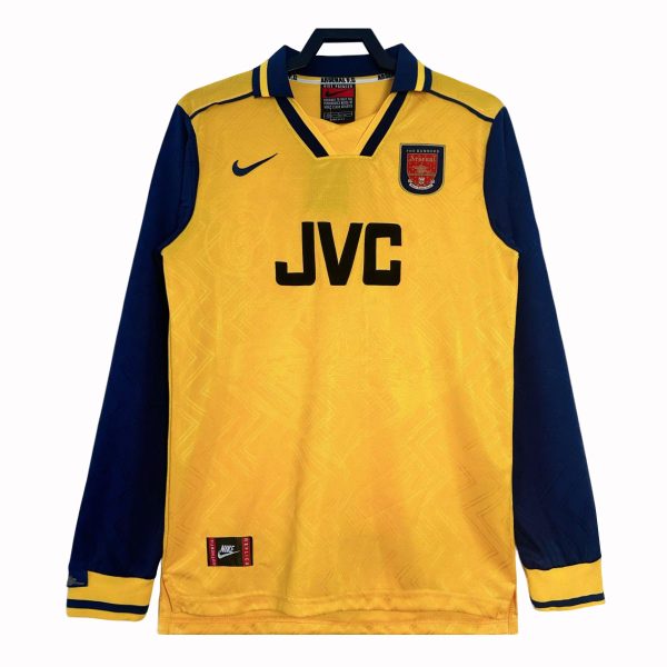Arsenal 1996-97 Retro Away Long Sleeve Shirt