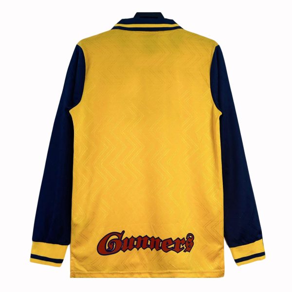 Arsenal 1996-97 Retro Away Long Sleeve Shirt - Image 2