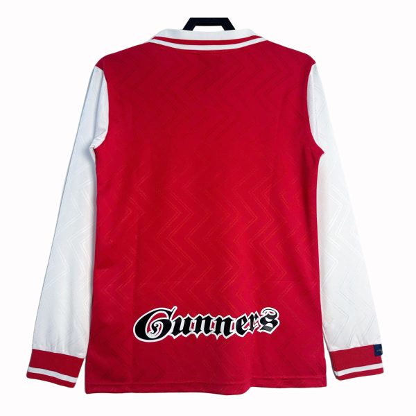 Arsenal 1996-97 Retro Home Long Sleeve Shirt - Image 2