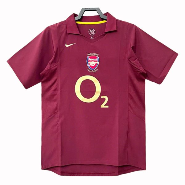Arsenal 2005-06 Retro Home Shirt