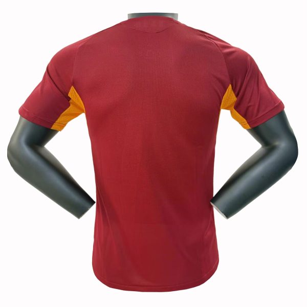 As Roma 2025-26 Home Player Shirt - Image 2