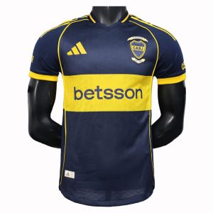 Boca Juniors 2025-26 Home Player 120th Anniversary Shirt