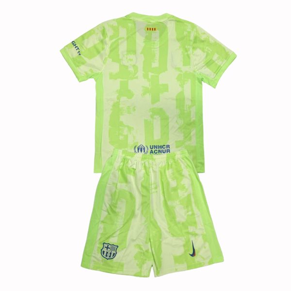 Kids Barcelona 2024-25 Third Cactus Jack Kit - Image 2