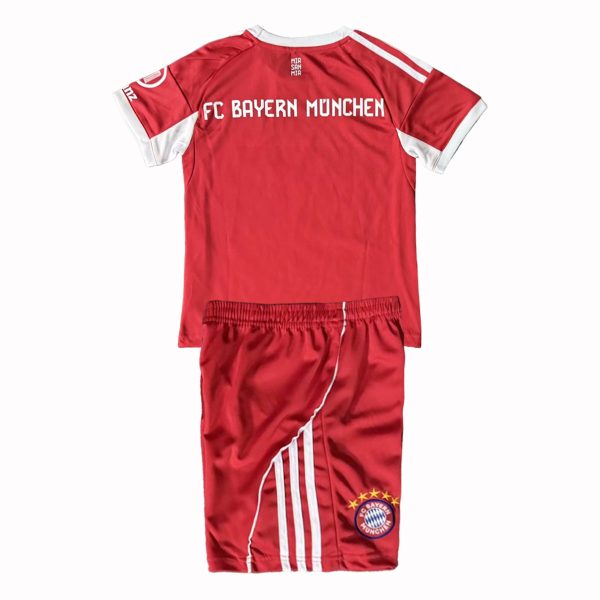 Kids Bayern Munich 2025-26 Home Kit - Image 2