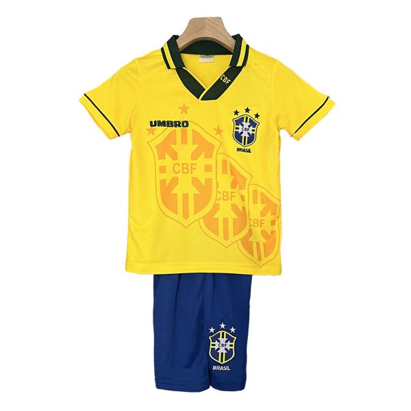 Kids Brazil 1994 Home World Cup Kit