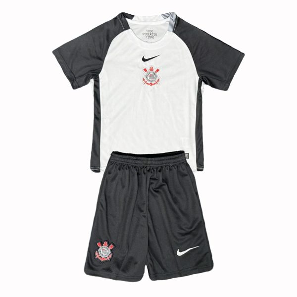 Kids Corinthians 2025-26 Home Kit