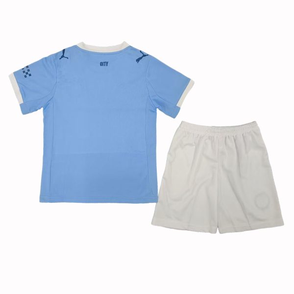 Kids Manchester City 2025-26 Home Kit - Image 2