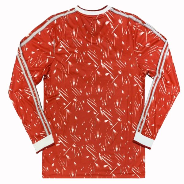 Liverpool 1989-91 Retro Home Long Sleeve Shirt - Image 2