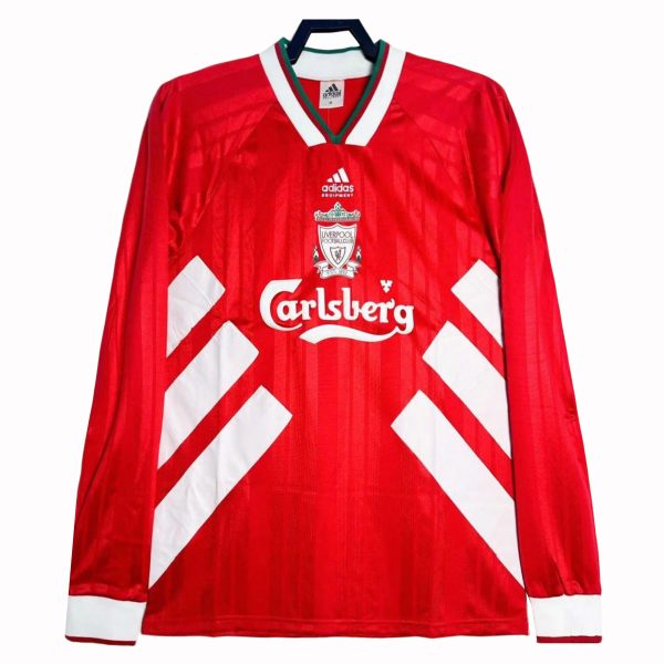Liverpool 1993-95 Retro Home Long Sleeve Shirt