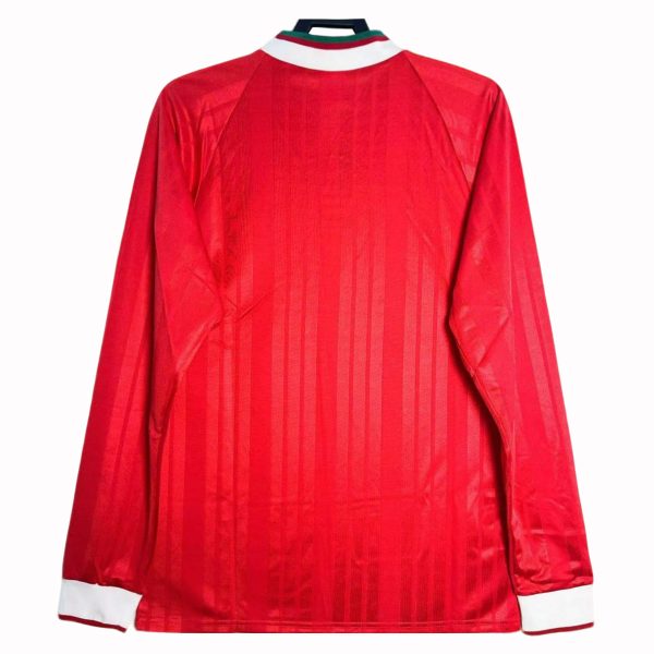 Liverpool 1993-95 Retro Home Long Sleeve Shirt - Image 2