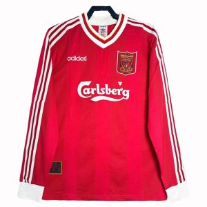 Liverpool 1995-96 Retro Home Long Sleeve Shirt