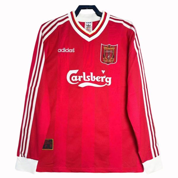 Liverpool 1995-96 Retro Home Long Sleeve Shirt