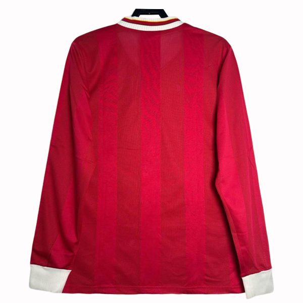 Liverpool 1995-96 Retro Home Long Sleeve Shirt - Image 2