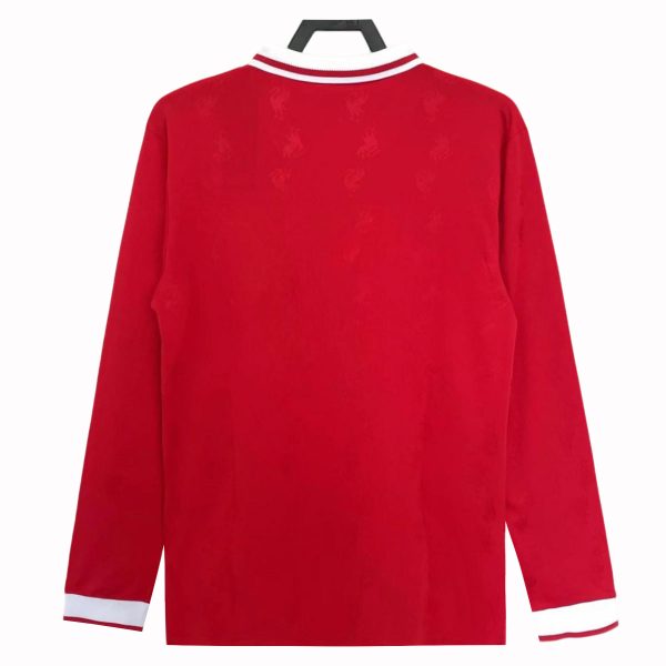 Liverpool 1996-97 Retro Home Long Sleeve Shirt - Image 2