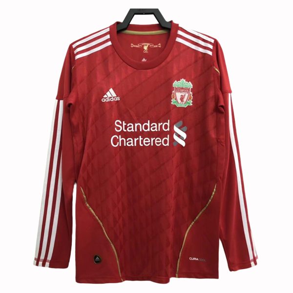 Liverpool 2010 Retro Home Long Sleeve Shirt