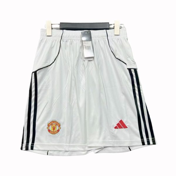 Manchester United 2025-26 Home Shorts