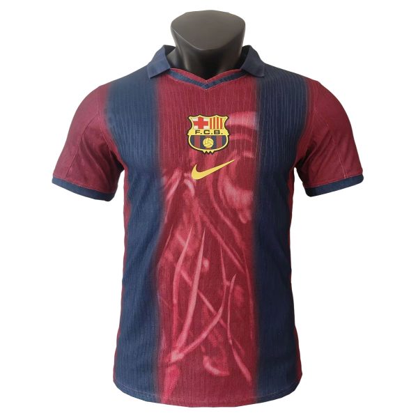 Retro Barcelona 2025 Travis Scott Cactus Jack Player Shirt