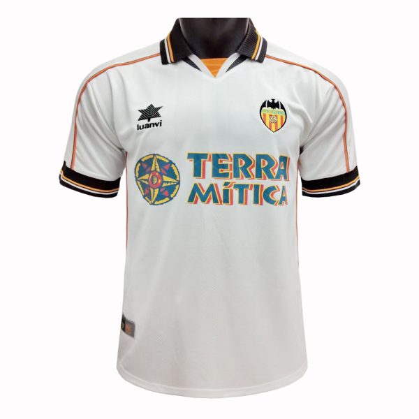 Valencia 1999-00 Retro Home Shirt
