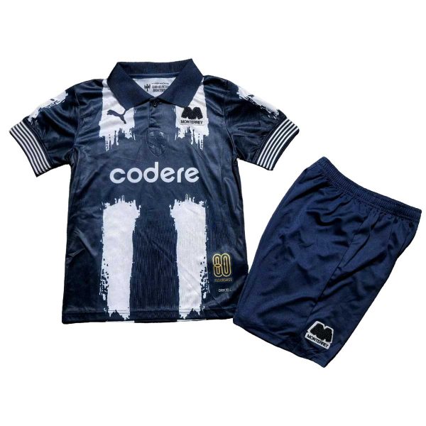 Kids Monterrey 2025 CUP Home Kit M Logo